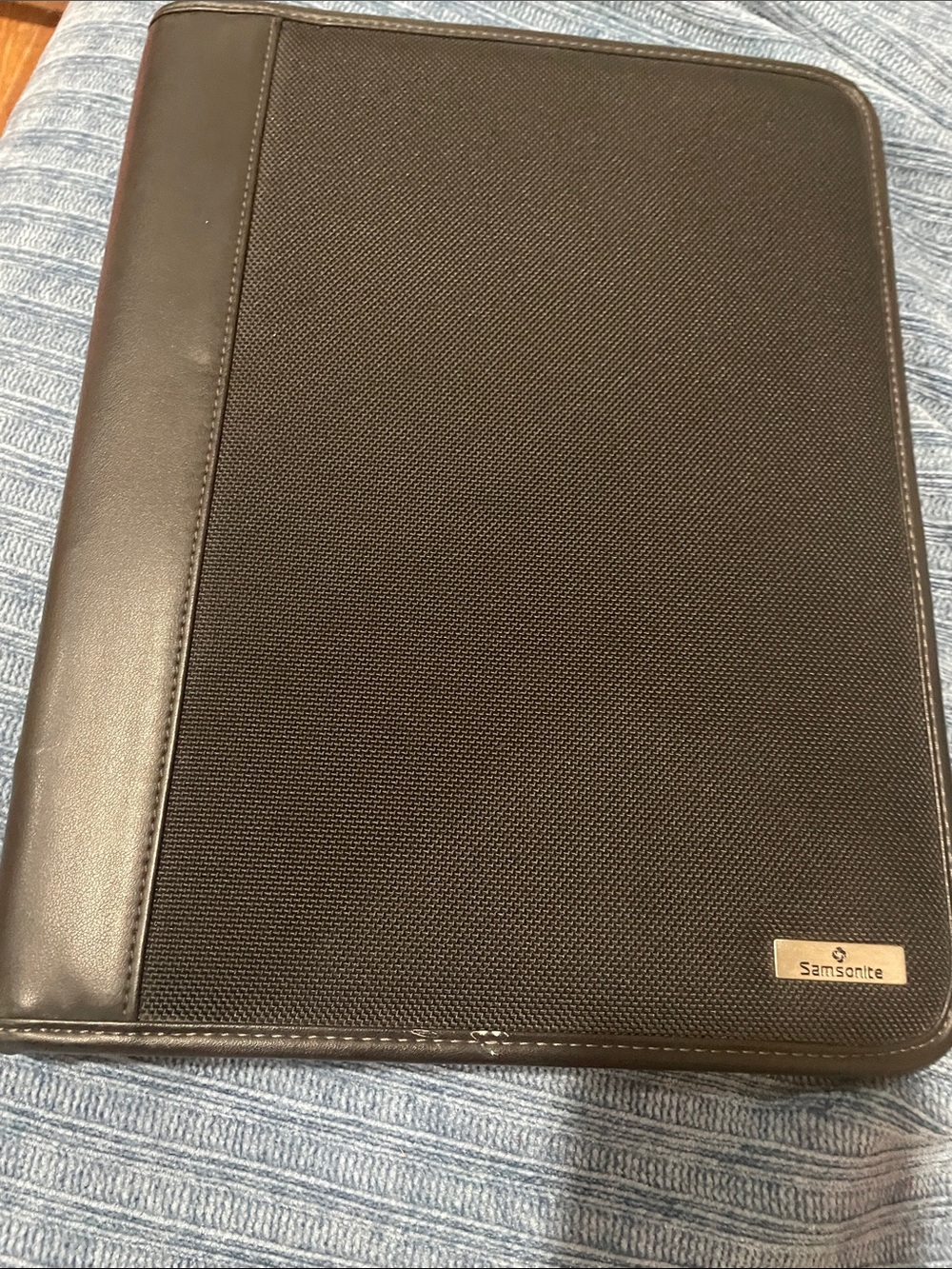 Samsonite Black Tablet Sleeve with Textured Panel